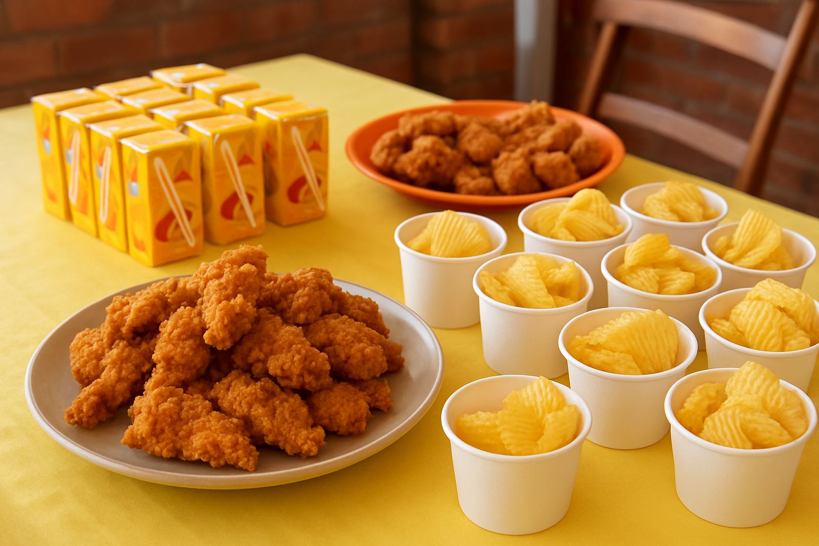 Choosing Kids Party Food