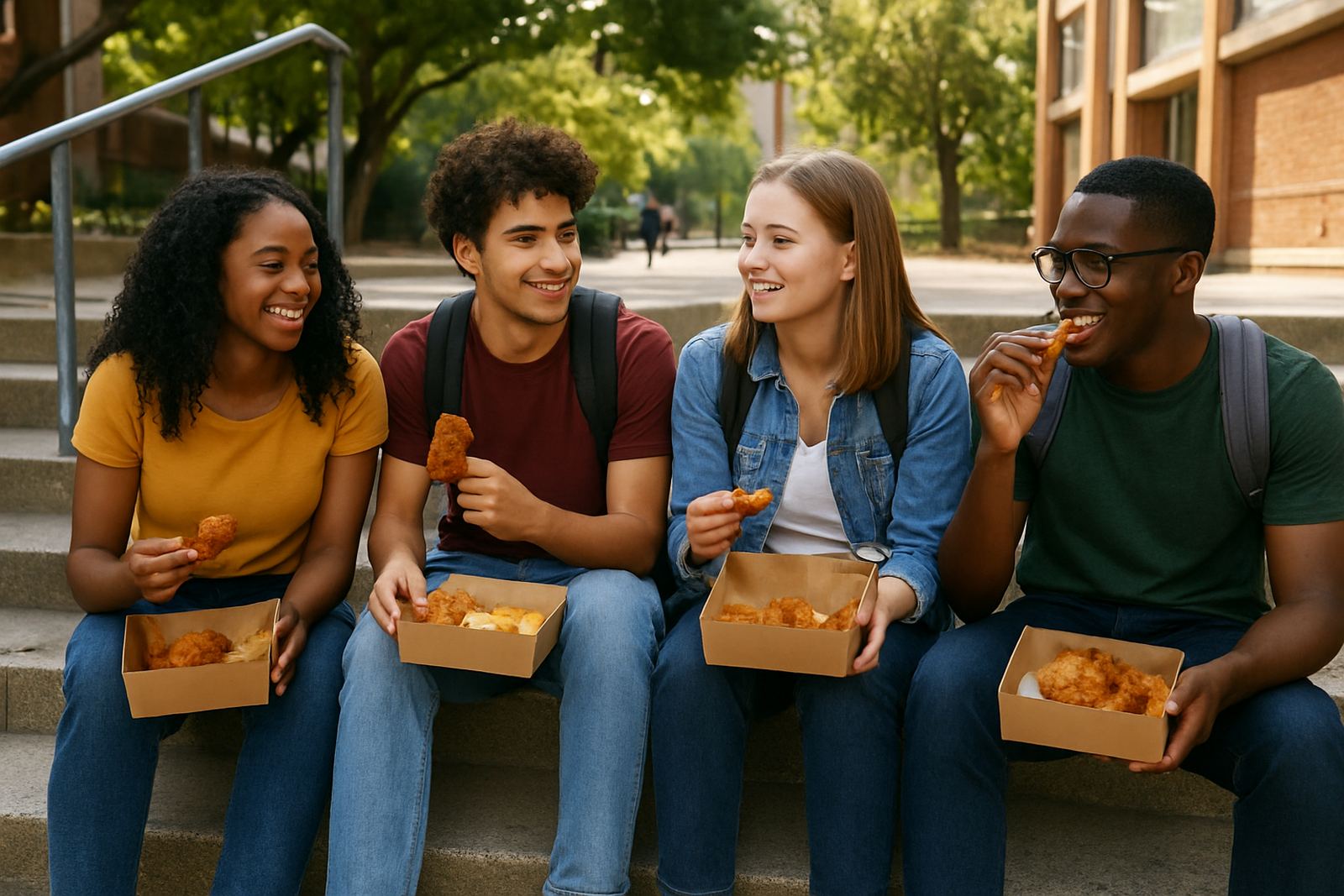 Feeding Students Smartly