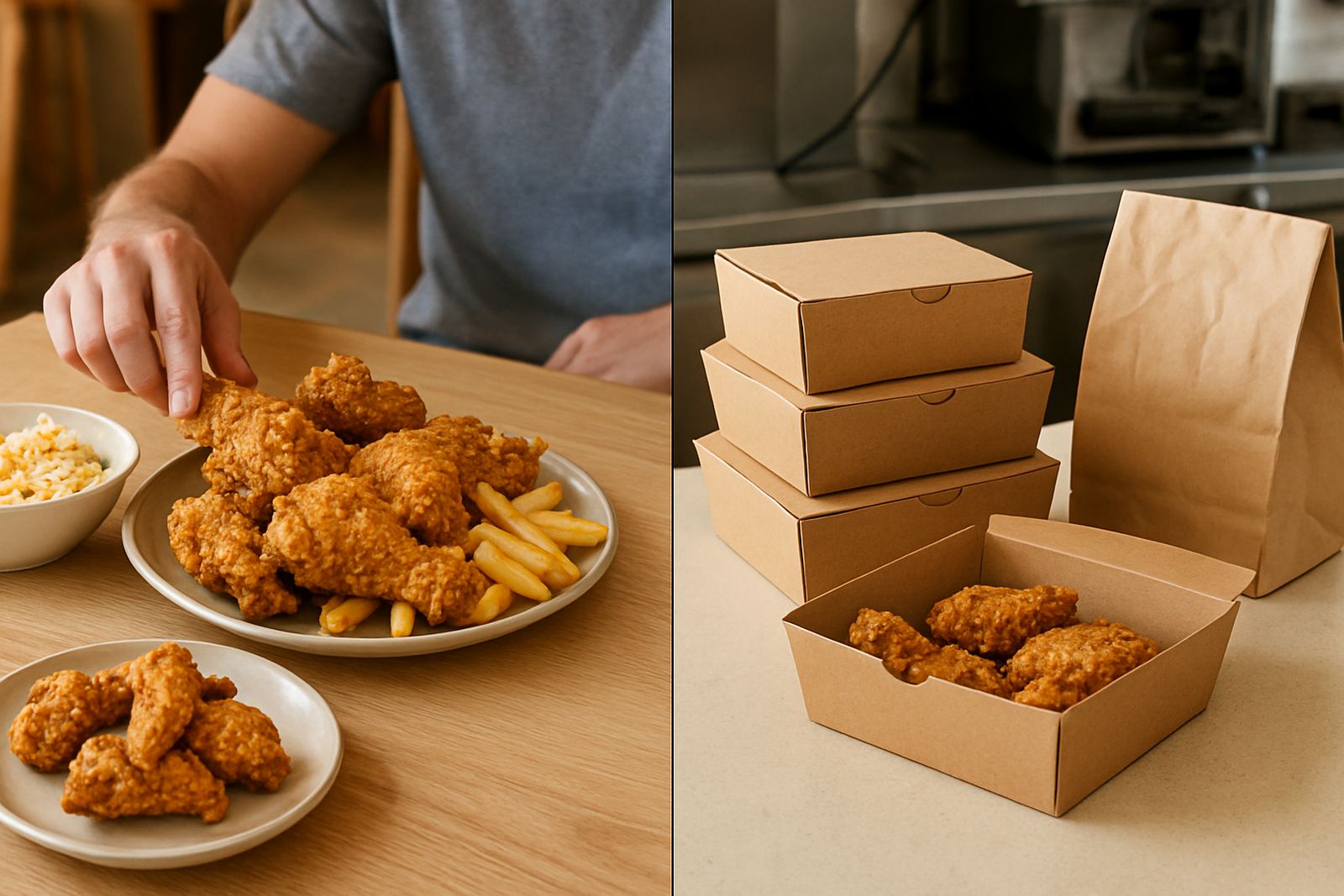 Takeaway Versus Dine-In