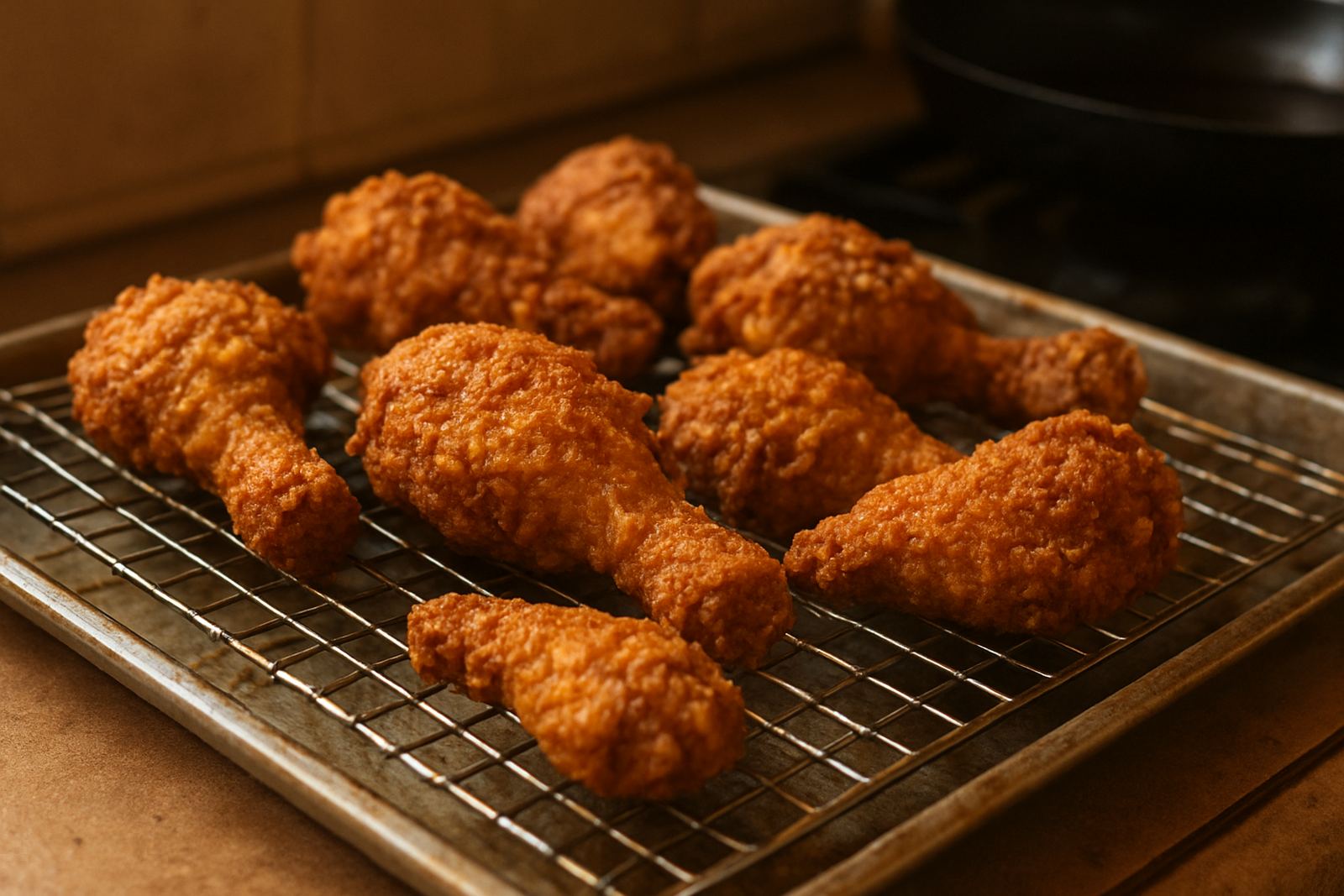 Why Chicken Stays Crispy