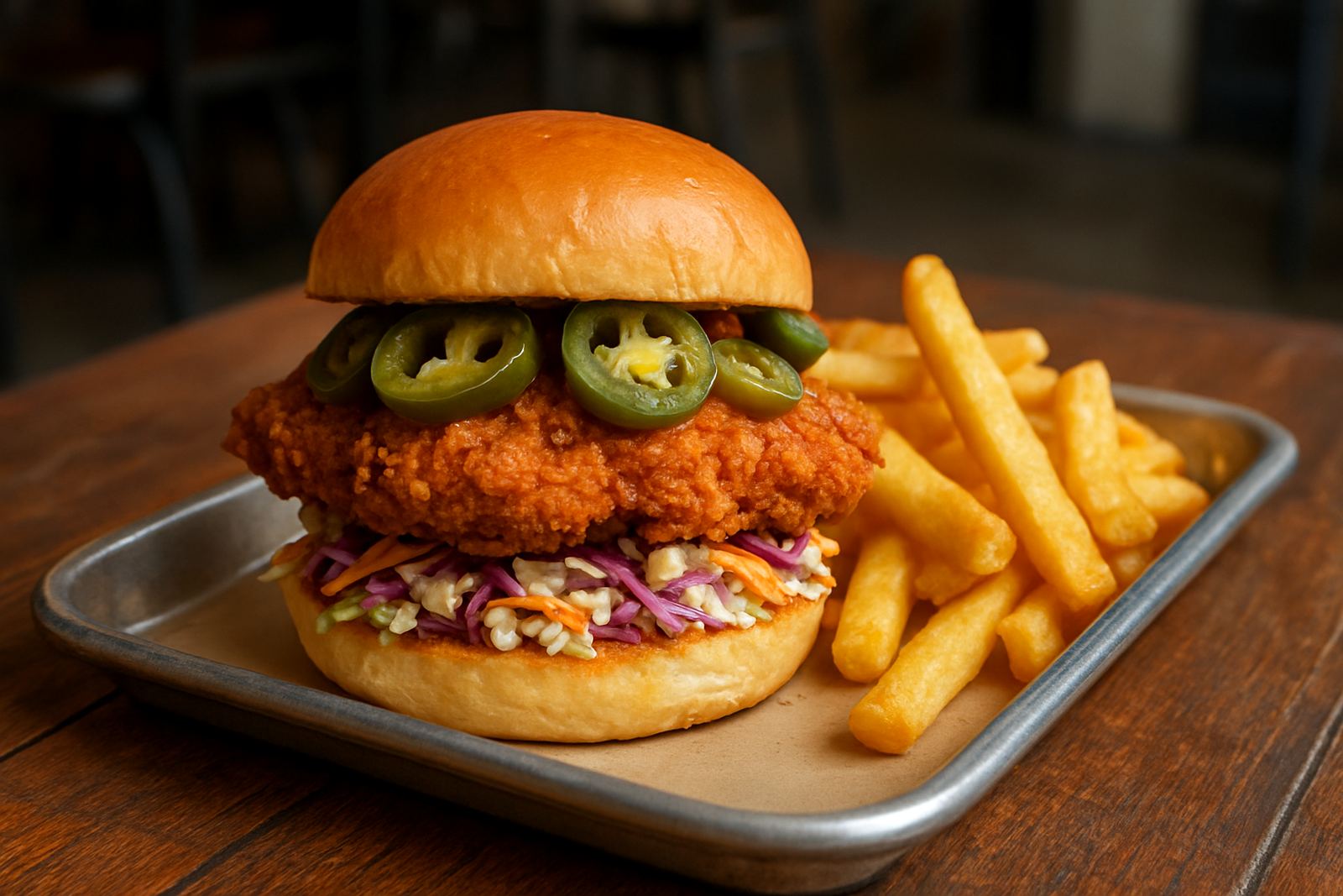 Spicy Chicken Burger