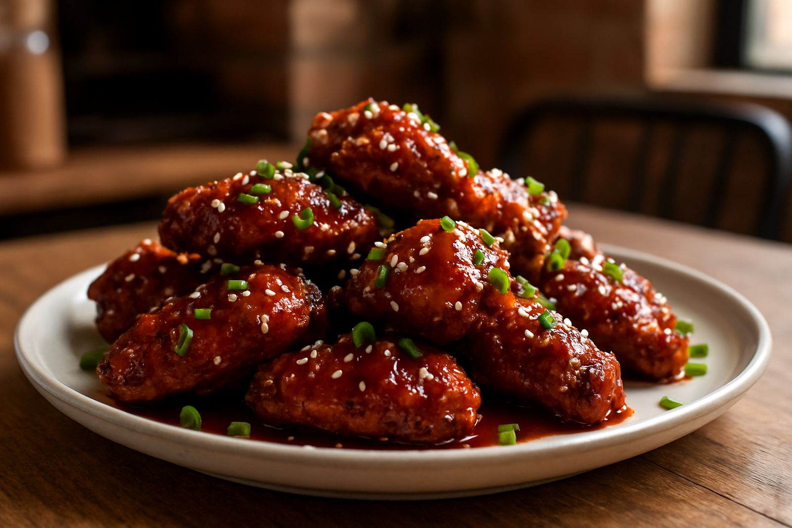 Sticky BBQ Wings